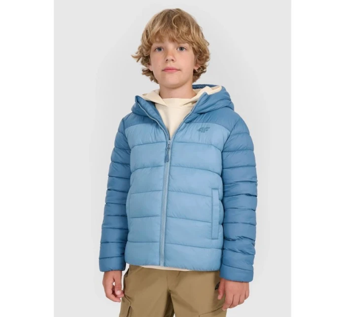 Chlapčenská páperová bunda so syntetickou výplňou 4F 4FJRAW25TDJAM0770-32S Chlapčenská páperová bunda so syntetickou výplňou 4F 4FJRAW25TDJAM0770-32S