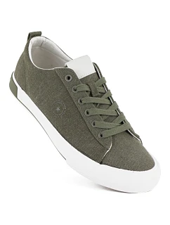 Pánske textilné tenisky zelené Big Star TT174292