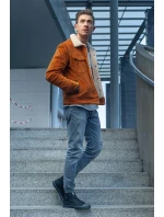 Męskie Klasyczne Wysokie Trampki BIG STAR FF174550 Czarne