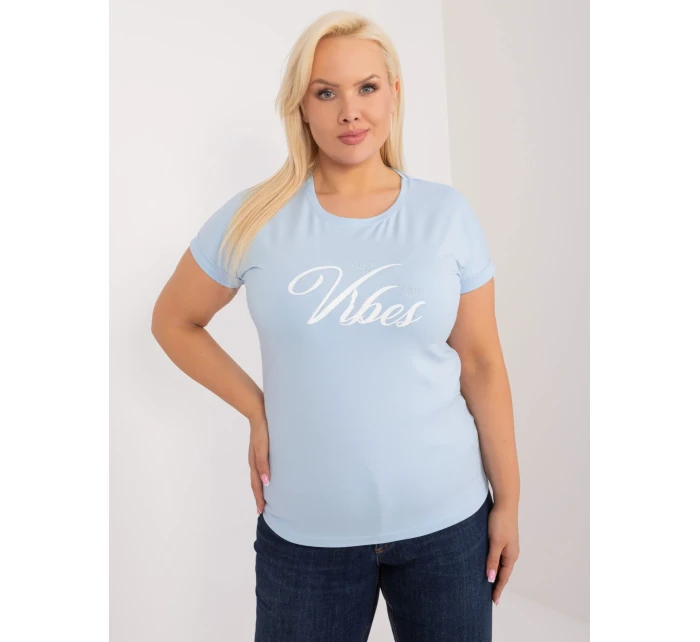 Tričko RV TS 9475.60 svetlomodrá