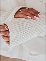 dámská zimní bunda s kapucí bílá Dstreet model 21991114 - FashionStreet dámská zimní bunda s kapucí bílá Dstreet model 21991114 - FashionStreet