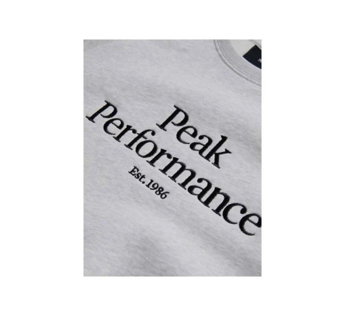 Mikina Peak Performance M Original Crew grey