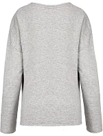 Kariban K 471 Dámska mikina oversize 20.K471 svetlosivá melírovaná Kariban K 471 Dámska mikina oversize 20.K471 svetlosivá melírovaná