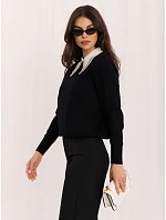 Sweter IR SW czarny model 22400764 - FPrice Sweter IR SW czarny model 22400764 - FPrice