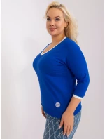 Bluzka RV BZ model 19154452 kobaltowy - FPrice