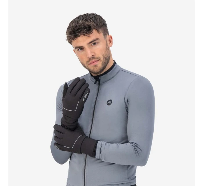 Rogelli rękawiczki zimowe ESSENTIAL czarne M