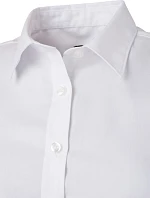 JN keprová halenka s krátkým rukávem 02.0 white model 22488329 - Daiber JN keprová halenka s krátkým rukávem 02.0 white model 22488329 - Daiber