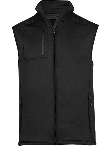 Tee Jays TJ 9104 Elastická fleecová vesta 18.9104 čierna Tee Jays TJ 9104 Elastická fleecová vesta 18.9104 čierna