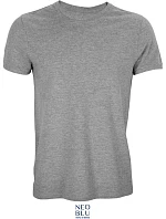 NEOBLU Loris Unisex tričko z piké 24.3775 šedá melírovaná