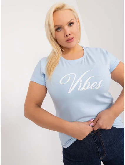 Tričko RV TS 9475.60 svetlomodrá