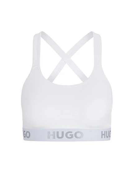 Dámska športová podprsenka BOSS Bralette s vypchávkami 50469628-100 - HUGO Dámska športová podprsenka BOSS Bralette s vypchávkami 50469628-100 - HUGO