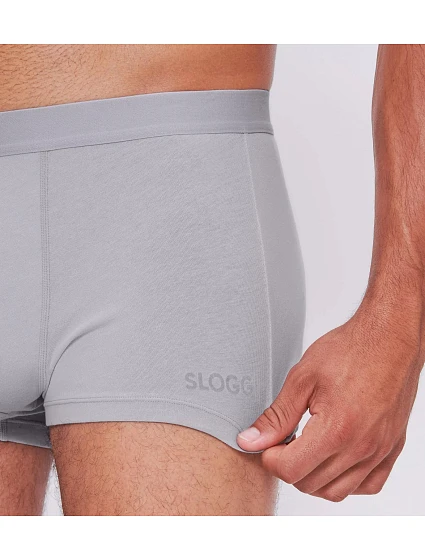 sloggi men GO ABC 2.0 Hipster 2P - GRAY - SLOGGI GRAY - SLOGGI