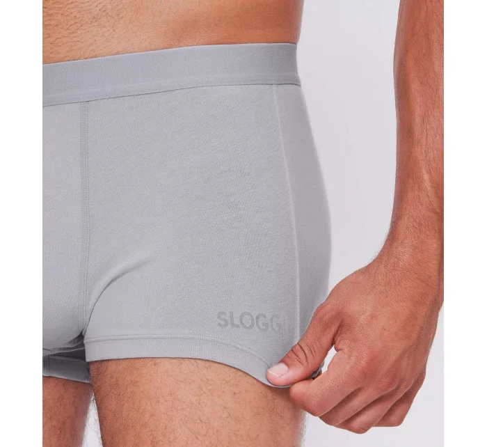 Pánske boxerky GO ABC 2.0 Hipster 2P - GRAY - sivá 00FU - SLOGGI Pánske boxerky GO ABC 2.0 Hipster 2P - GRAY - sivá 00FU - SLOGGI