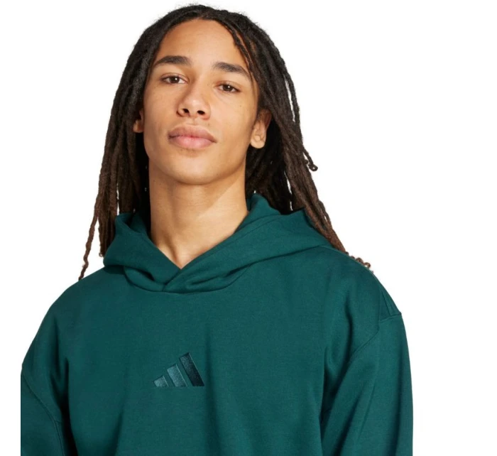 Pánské mikiny Fleece Hoodie Green pánské model 21738003 - ADIDAS Pánské mikiny Fleece Hoodie Green pánské model 21738003 - ADIDAS