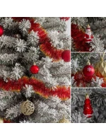 PLASTOVÉ TVAROVANIE OZDÔB BEZPEČNÝ VIANOČNÝ STROMČEK 10KS SĽUDA