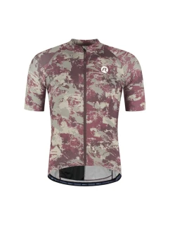 Rogelli ESSENTIAL GRAPHIC II dres sivý/kaskádový M