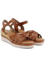 Dámske sandále na mieru béžové Sabatina