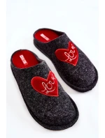 Domácí pantofle Big Star model 21600947 Černá a červená - Big Star Shoes