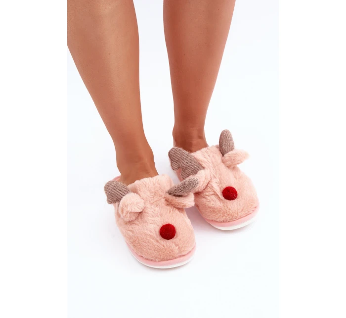 Dámské Pantofle S Růžové model 21681781 - Boto Dámské Pantofle S Růžové model 21681781 - Boto