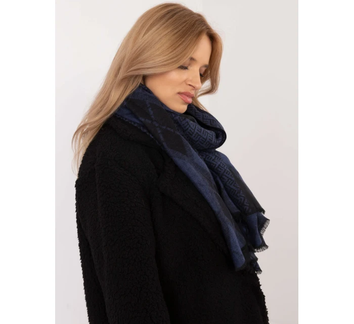 Chustka AT CH model 20692065 czarno niebieski - FPrice Chustka AT CH model 20692065 czarno niebieski - FPrice