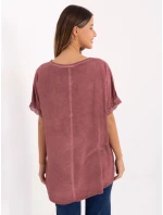 Blúzka MI BZ 7951.34 tmavoružová