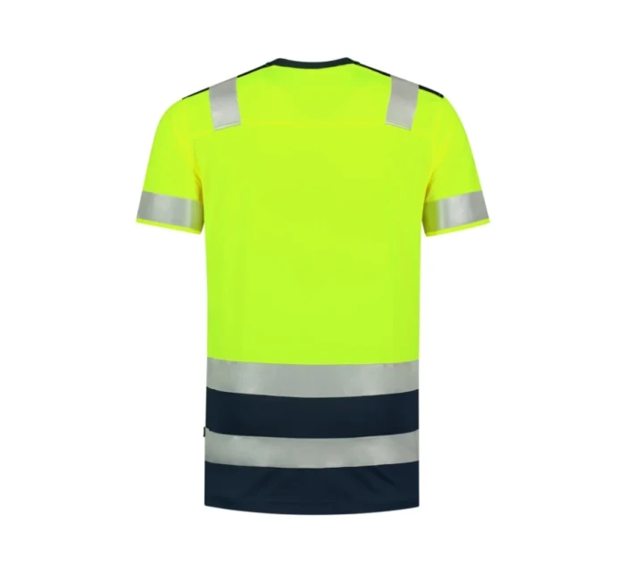 Tričko High Vis Bicolor Tričko unisex fluorescenčná žltá