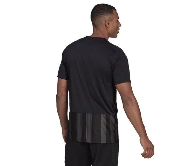 Pánske tričko Striped 21 JSY GN7625 Black with grey - Adidas