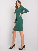 Dámske šaty RV SK 5131.18P tmavo zelené - FPrice