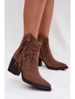 Topánky na podpätku model 224704 Krok vo veľkom štýle