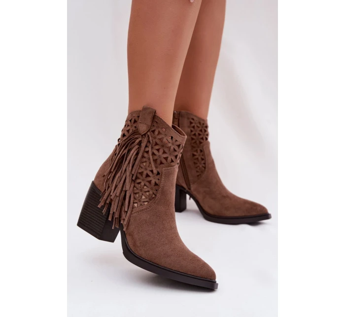 Topánky na podpätku model 224704 Krok vo veľkom štýle