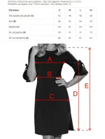 Černé květované dámské trapézové šaty s rozšířenými rukávy model 7273635 - numoco Černé květované dámské trapézové šaty s rozšířenými rukávy model 7273635 - numoco