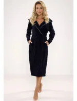 Dlhý dámsky župan s kapucňou De Lafense 664 Lydie Dlhý dámsky župan s kapucňou De Lafense 664 Lydie