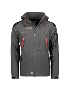 Geographical Norway Techno DB MEN 056 WU1060H/GN-DARK GREY softshellová bunda