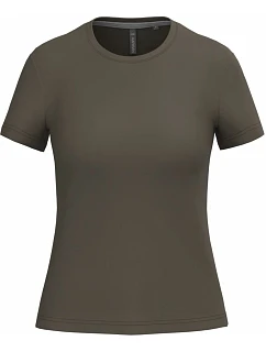 Kariban K 380 Dámske tričko 20.K380 tmavá khaki
