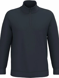 K Mikina s 1/4 zipem 20.K navy model 22435313 - Kariban