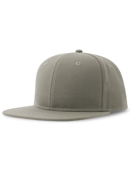 Atlantis Headwear Snap Back-S 6-panelová bejzbalová čiapka 33.0255 šedá Atlantis Headwear Snap Back-S 6-panelová bejzbalová čiapka 33.0255 šedá