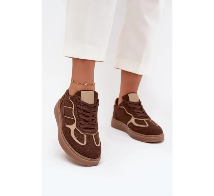 Brenelle Low Dámske tenisky - Brown Brenelle Low Dámske tenisky - Brown