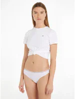 Dámske nohavičky 3Pack UW0UW05284 0VR black/white/st. ružová - Tommy Hilfiger