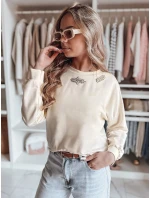 Dámska blúzka s dlhým rukávom Buttercotch CRYSTALIA light beige FashionStreet RY2767 Dámska blúzka s dlhým rukávom Buttercotch CRYSTALIA light beige FashionStreet RY2767