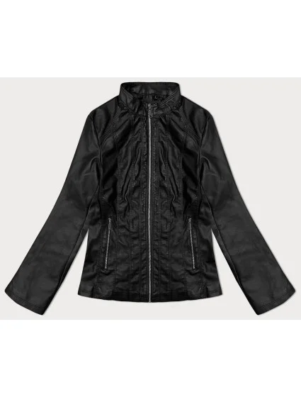 Černá klasická plus size bunda z  model 19576643 - J.STYLE