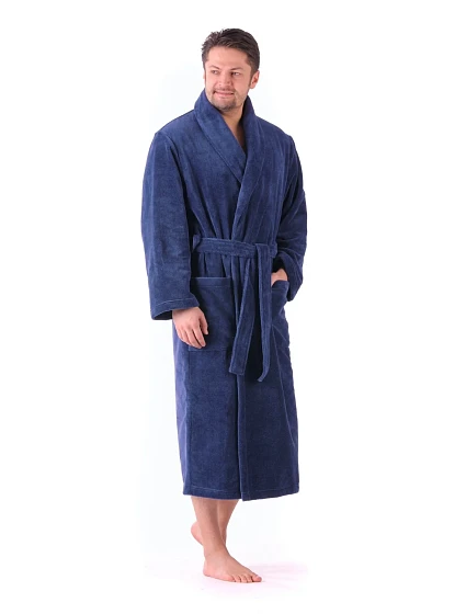 Pánsky župan Tampa 2149 oversized dark blue - Vestis
