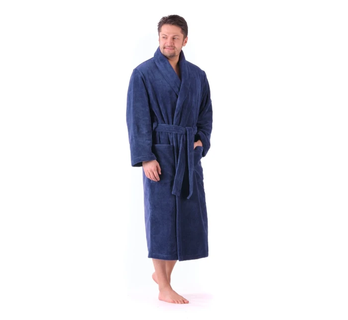 Pánsky župan Tampa 2149 oversized dark blue - Vestis