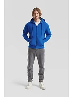 Fruit of the Loom Classic Hooded Sweat Jacket Mikina s kapucňou 16.2062 tmavošedá melírovaná Fruit of the Loom Classic Hooded Sweat Jacket Mikina s kapucňou 16.2062 tmavošedá melírovaná