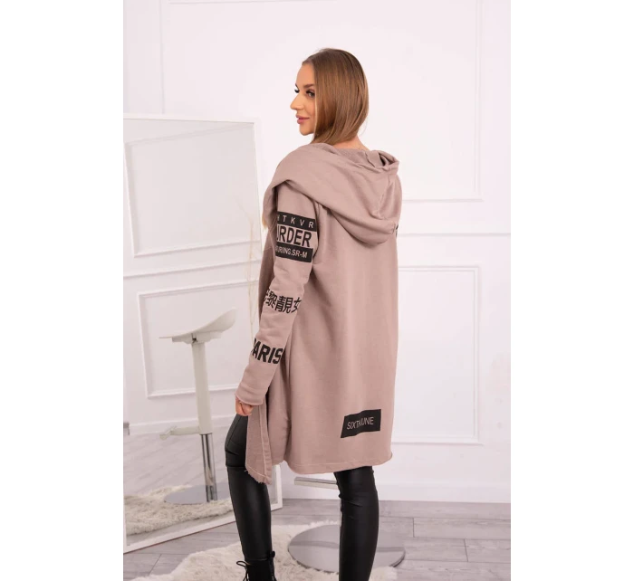 Dámsky kardigán - béžový