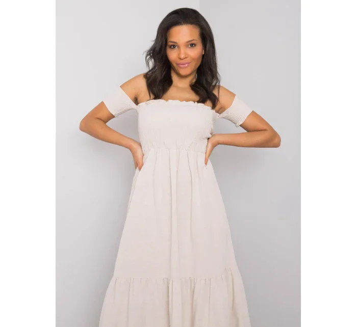 Šaty 346 SK 009.51 svetlo béžová