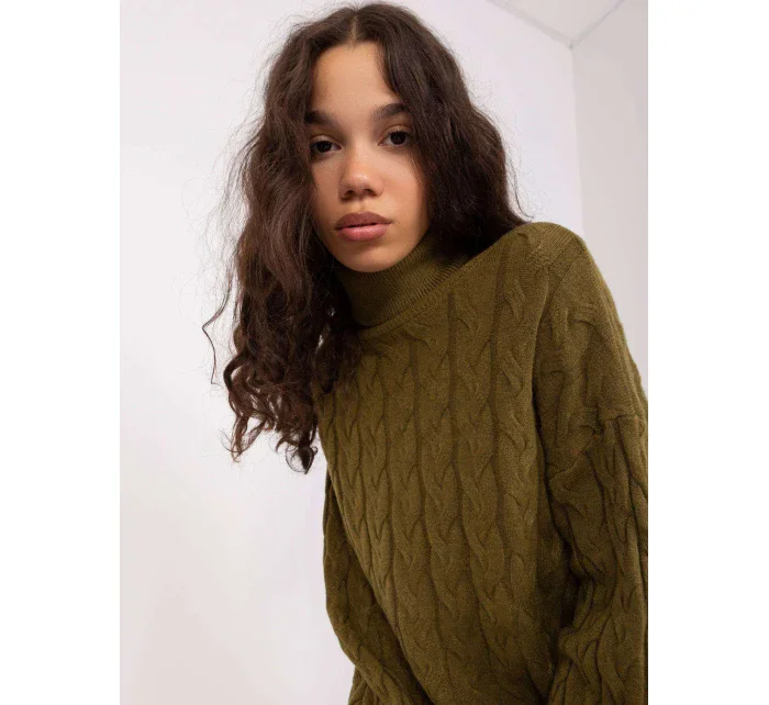 Sweter AT SW model 19018702 khaki - FPrice