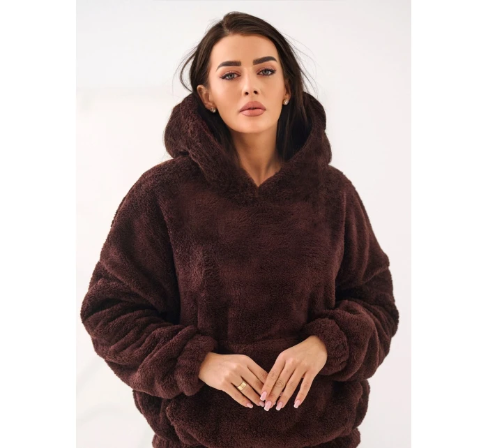 Blúzka CS BL BT1029.97P tmavohnedá Blúzka CS BL BT1029.97P tmavohnedá