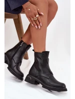 Dámske členkové topánky Karisse - čierne Dámske členkové topánky Karisse - čierne