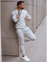 Pánské světle šedé tepláky model 21969516 - Dstreet