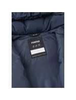 dětská péřová bunda Navy 3 Junior Unisex nepromokavá tmavě modrá model 21351547 - Reima
